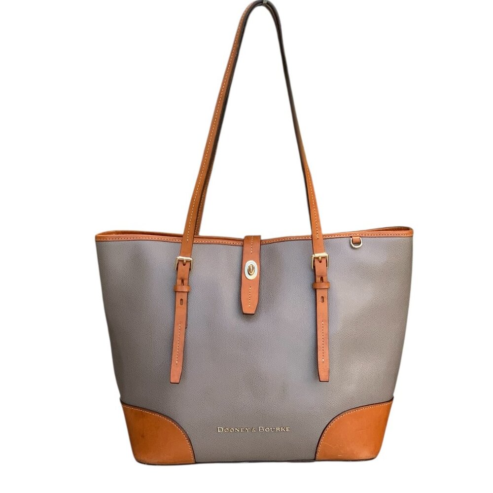 Dooney & Bourke Claremont Dover Large Tote Pebble Grain Leather Womens Satchel
